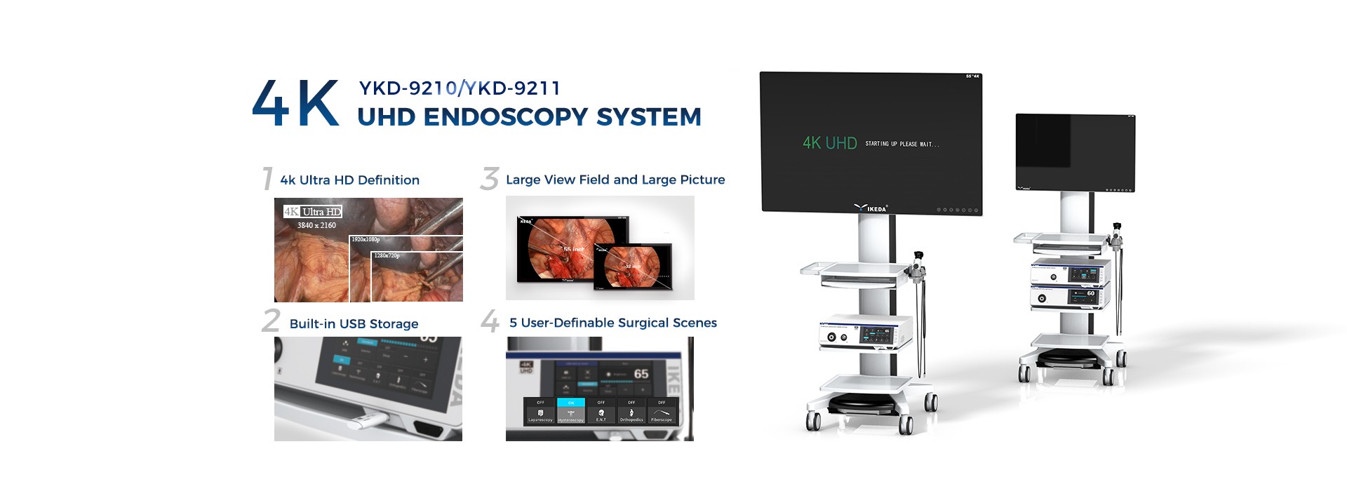 4K Endoscope Camera System