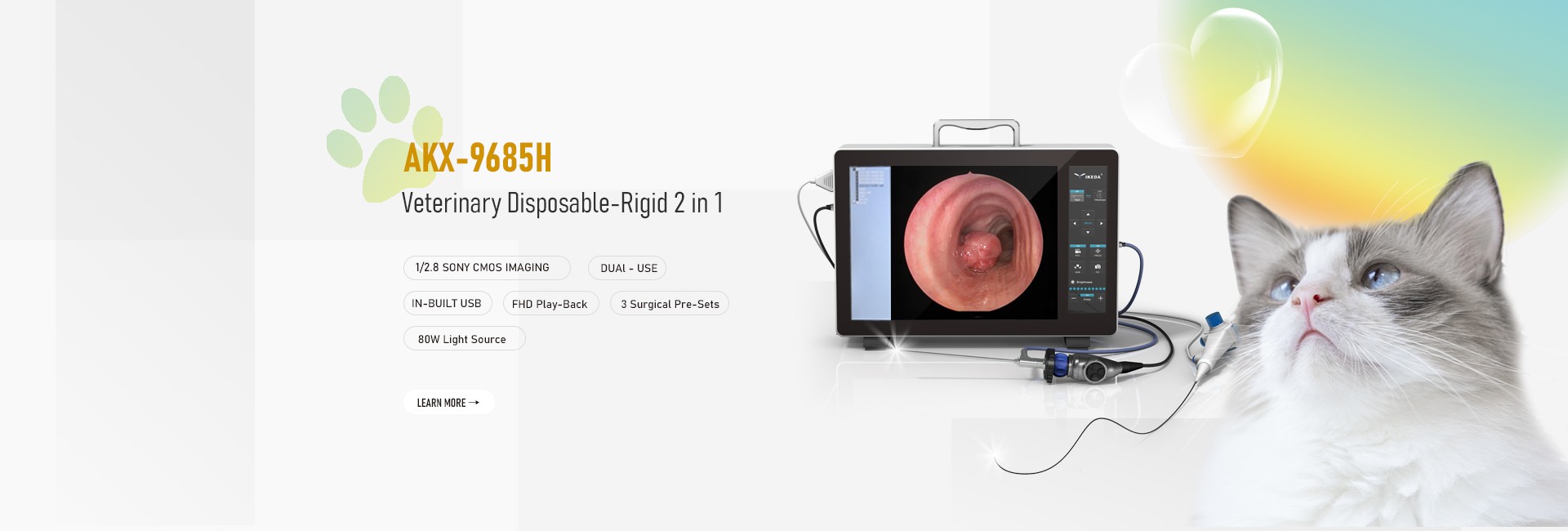 Caméra endoscope ORL médicale portable, Full HD, unité de caméra