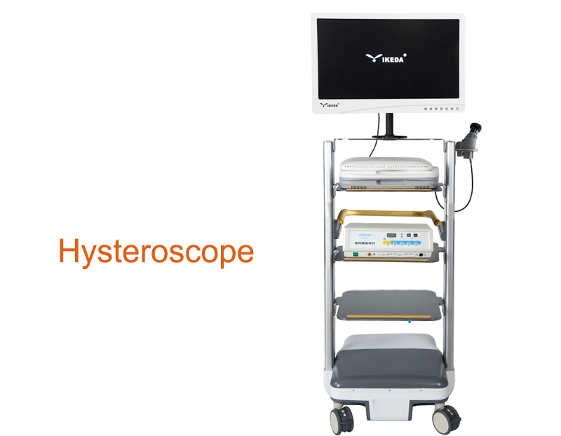 Operation process and precautions of hysteroscopy system