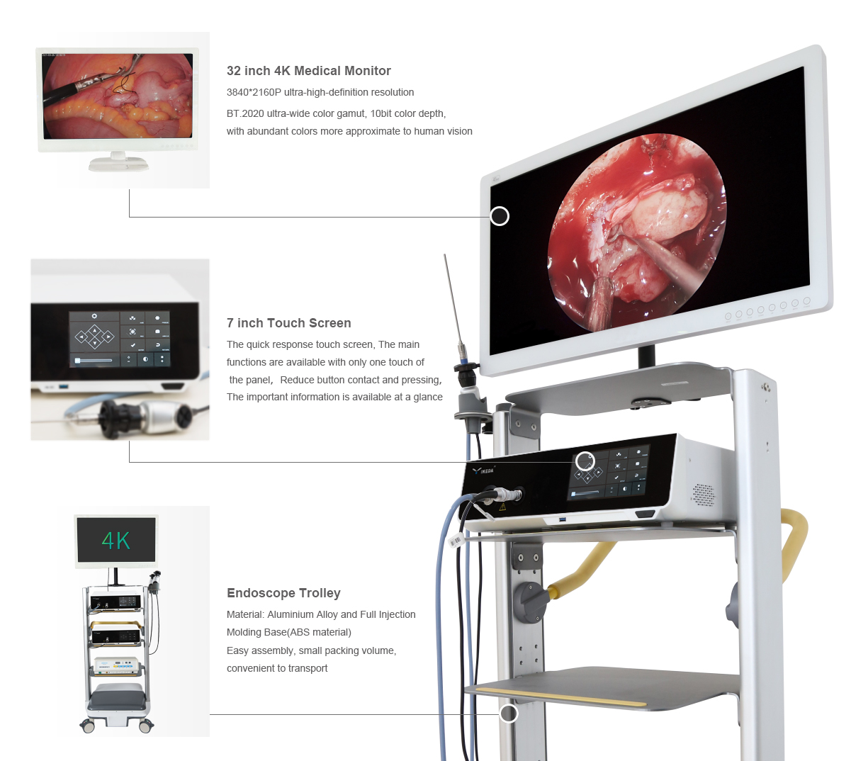 4K Endoscope Camera System