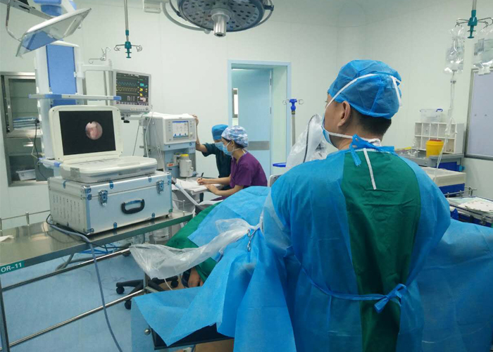 【Ureteroscopy】Ureteroscopic lithotripsy