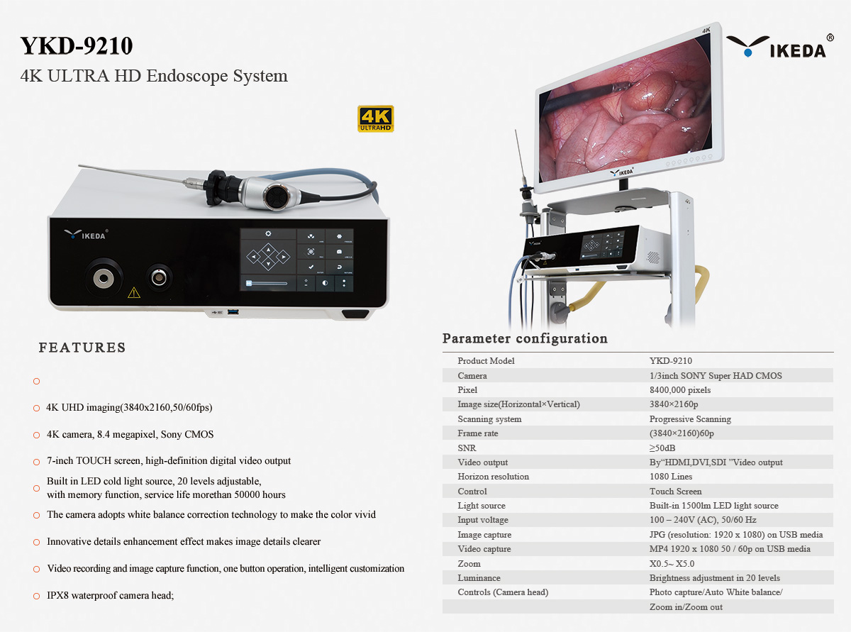 4K Endoscope Camera System YKD-9210