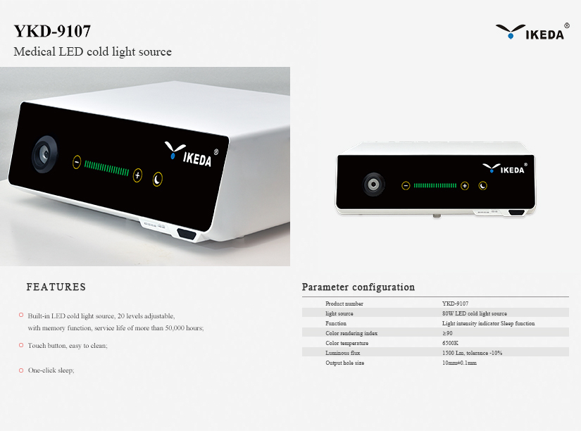 Delivery：YIKEDA Medical Endoscope Camera For Ent Surgery