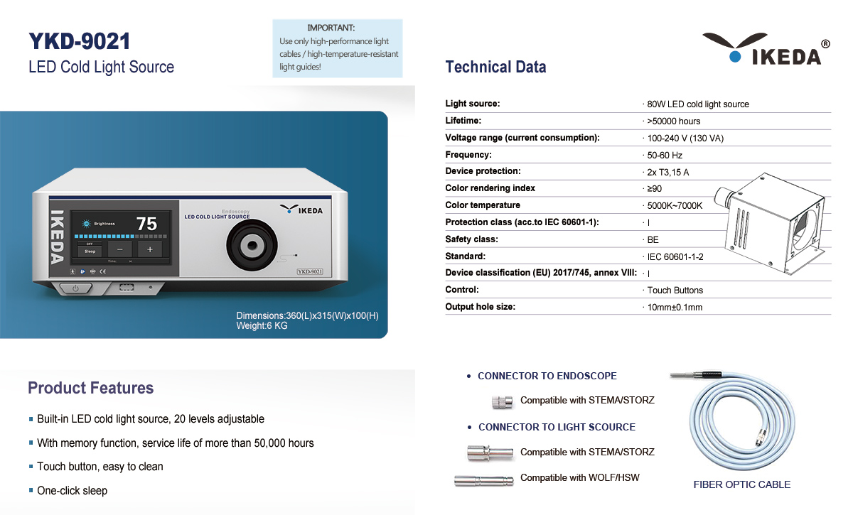 YKD-9021 LED Cold Light Source