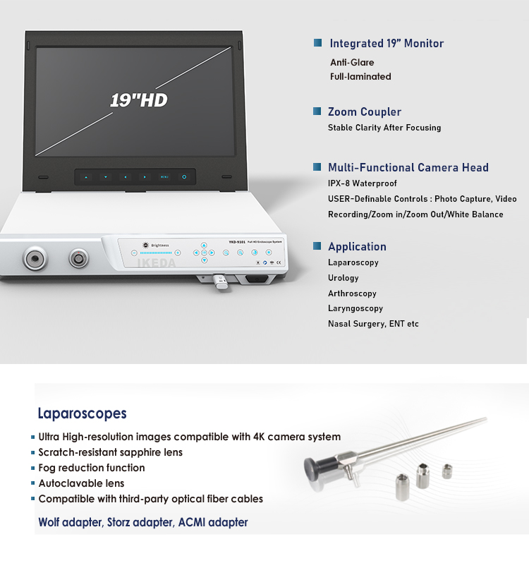 YKD-9101-H  Full HD Endoscopy Camera System