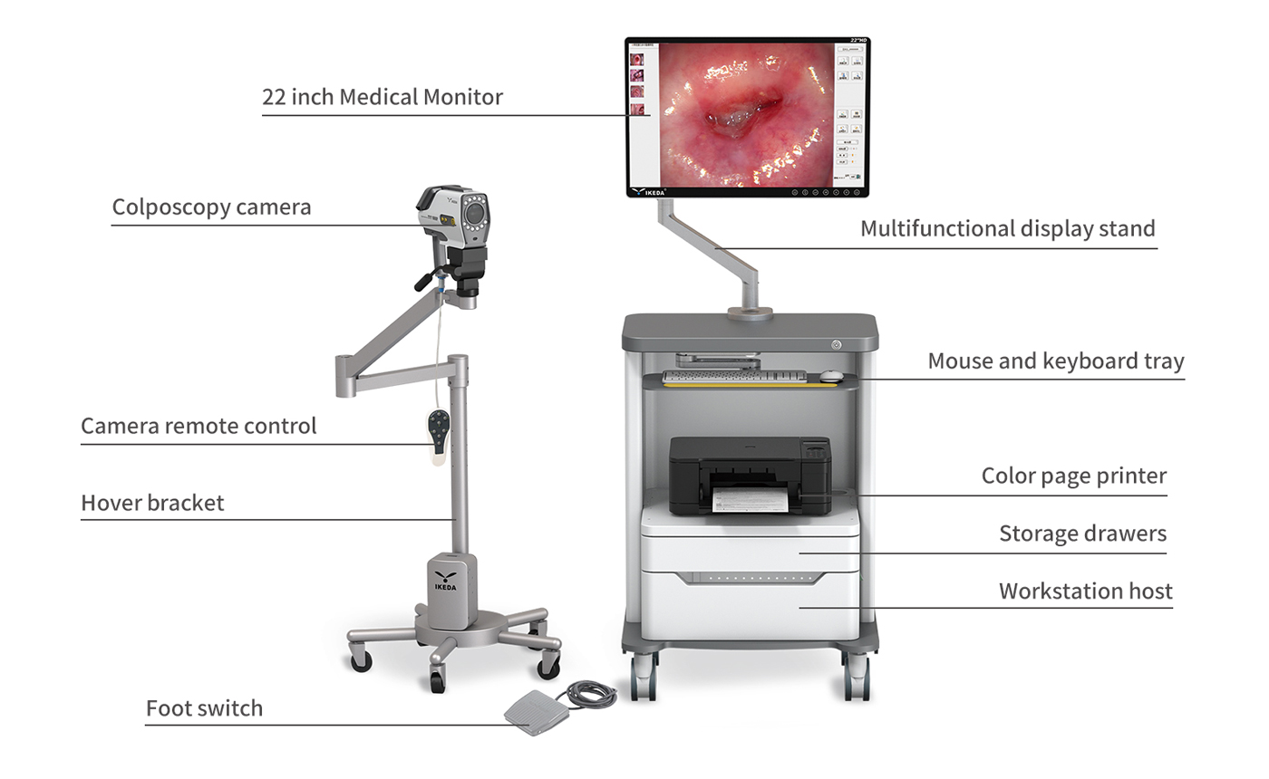 YKD-3001 Full HD Digital Video Colposcope YKD-3001 Full HD Digital Video Colposcope