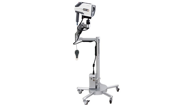 How does the digital video colposcope system work?